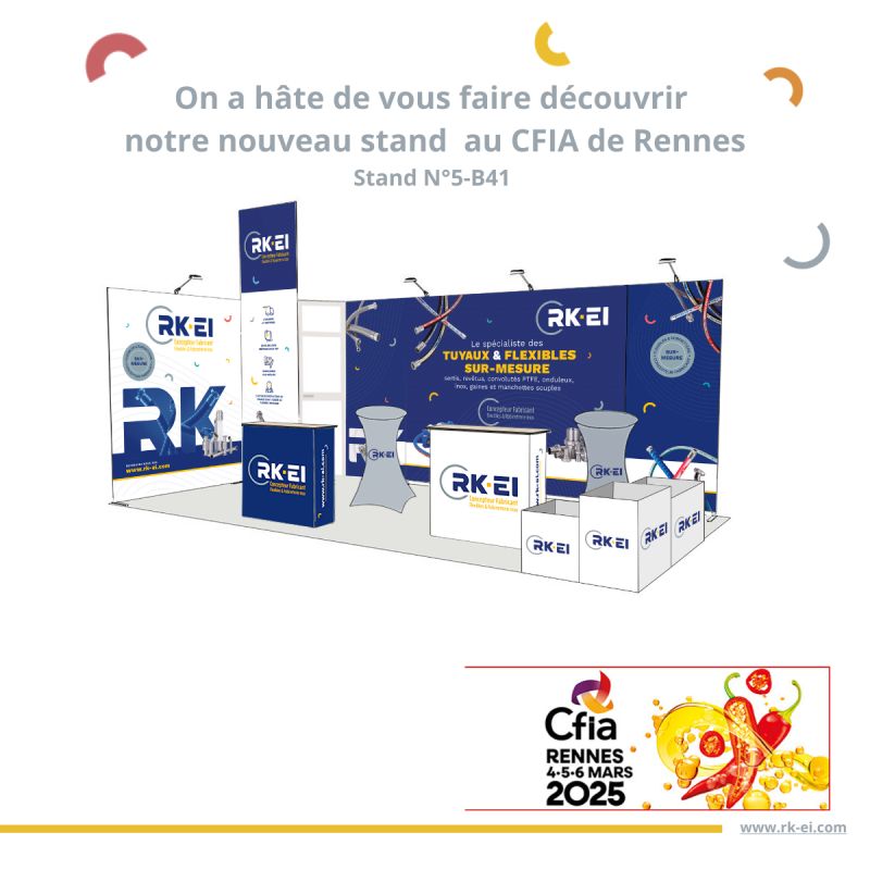Nouveau stand au CFIA 2025